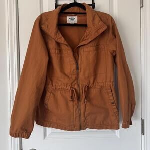 Old Navy Brown Lightweight Utility Jacket